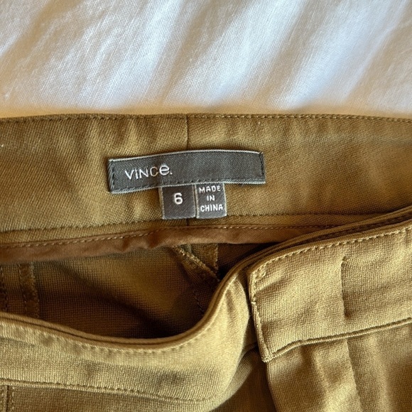 Vince tan leggings. Women’s size 6​​​​​​​ - Picture 4 of 5